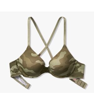 VS Pink Lightly Lined T-Shirt Bra 32d